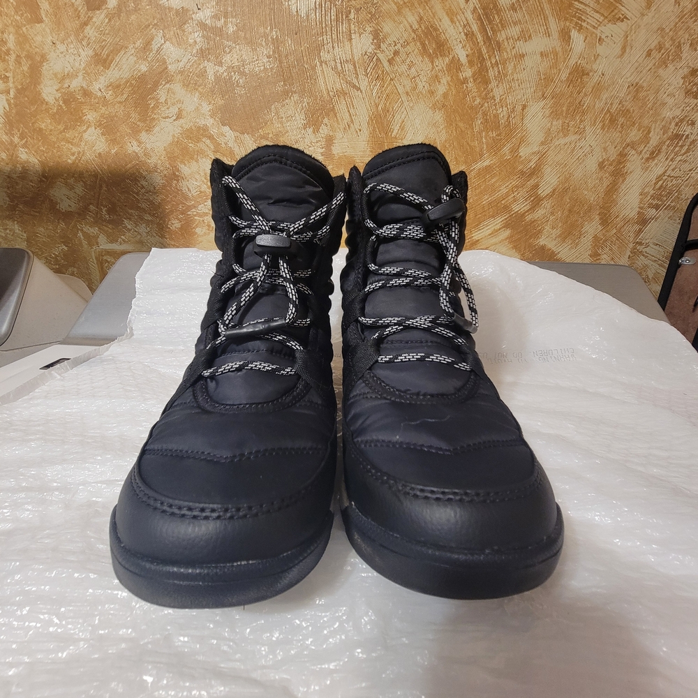 Sorel Black Quilted Womens Boots